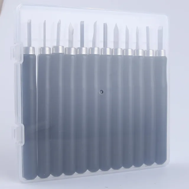 LEONTOOL Lames de Scie kit sculpture bois 12pcs acier SK2
