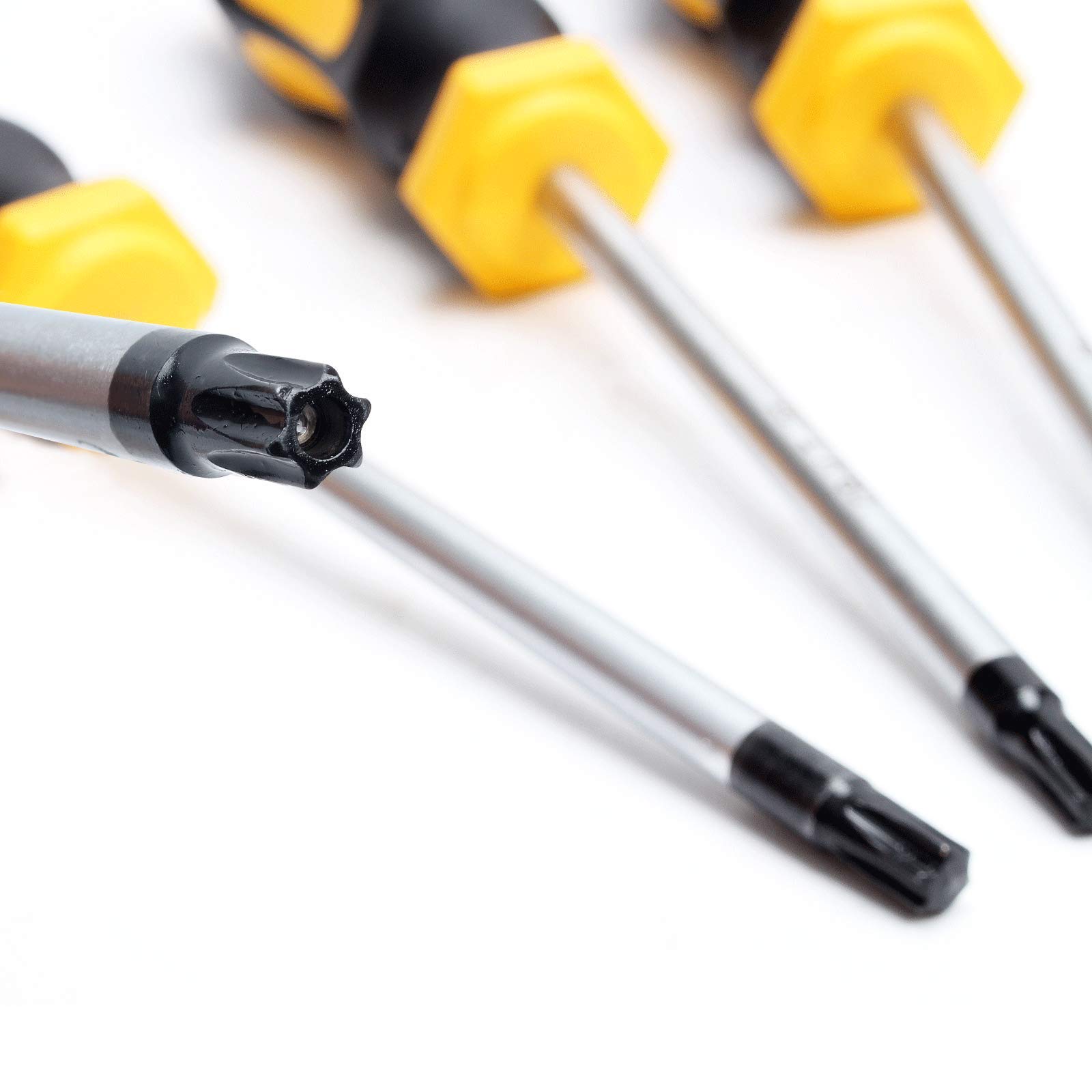 CCLIFE Torx T6-T40 Tournevis Précision 11 Pièces Trou Central