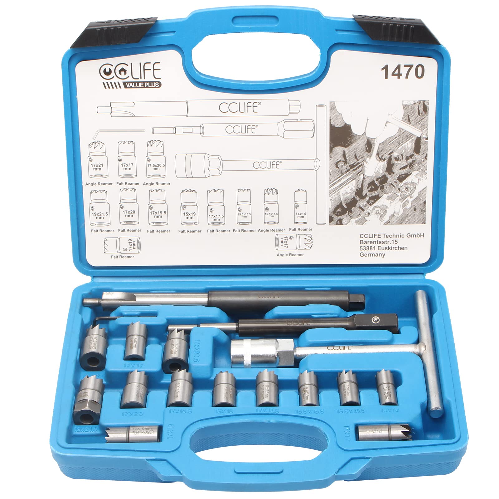 CCLife Injector fraises injecteurs diesel 10 pièces CDI