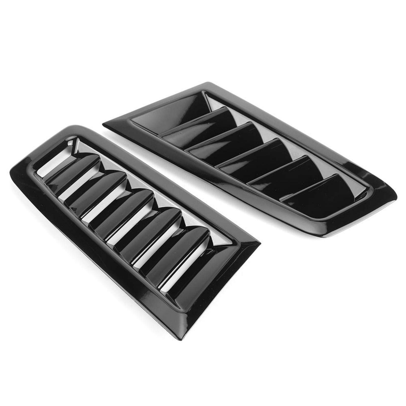 OUKENS Modification Évent Capot Focus RS MK2 Noir Brillant Paire