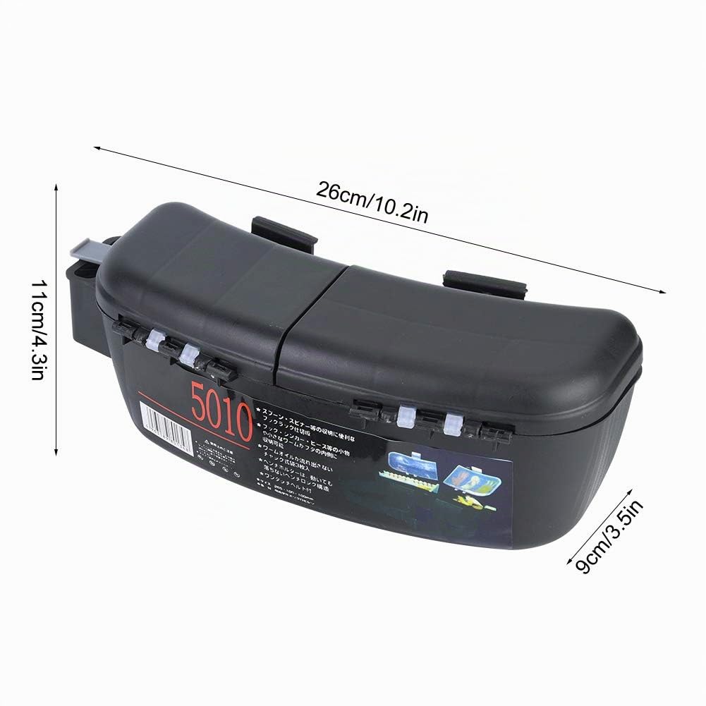 OUKENS boîte pêche sac taille 26x11x9 cm 3 séparateurs ABS