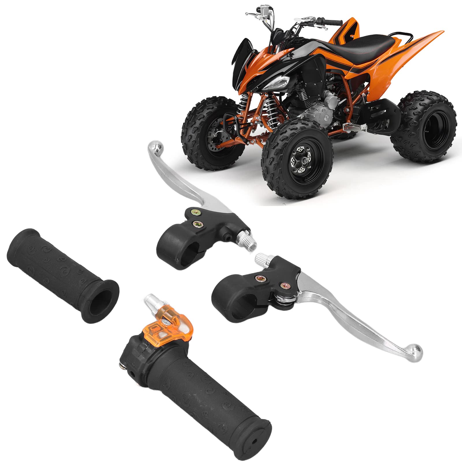 OUKENS Leviers Frein + Poignées Accélérateur 22mm 47cc 49cc