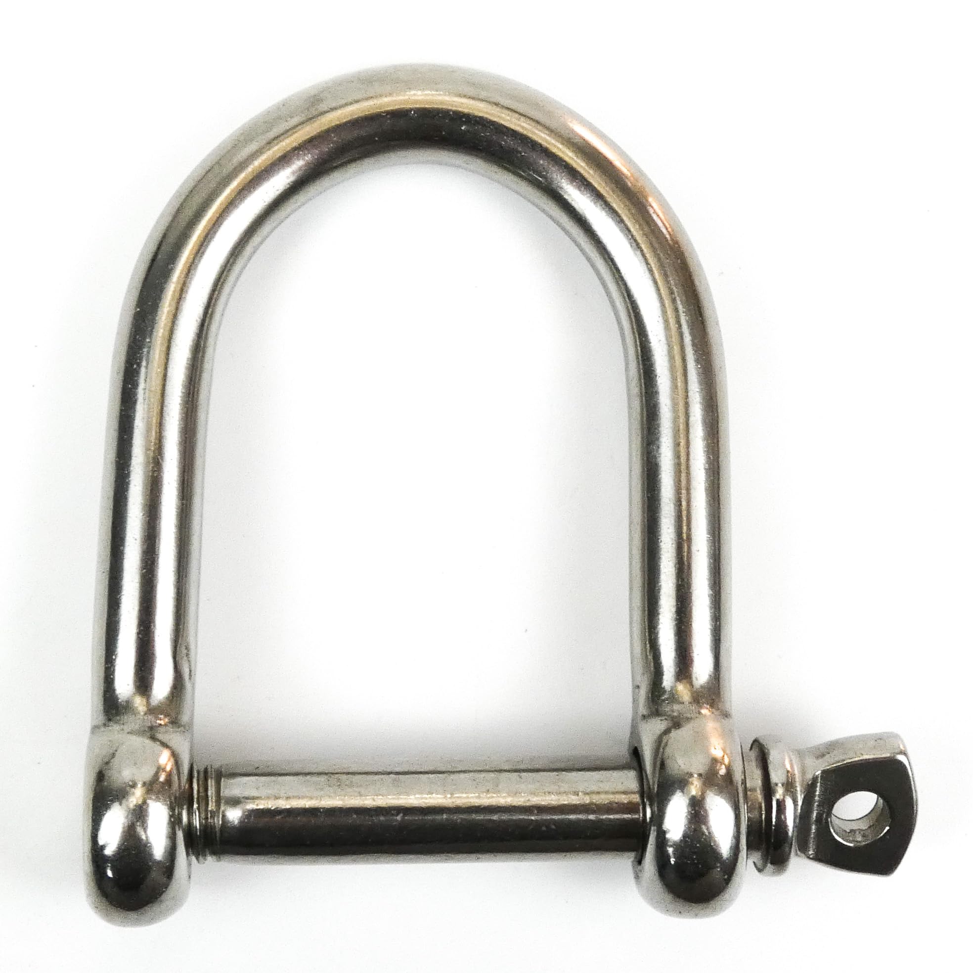 DAUMLINK Manilles manille D large inox 10 mm lot 2
