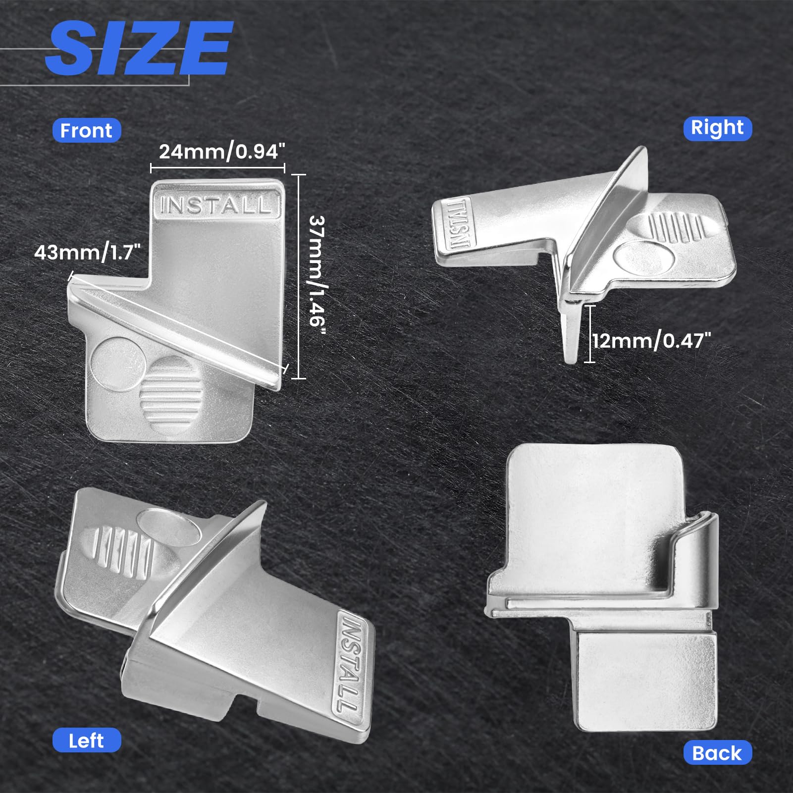 LEONTOOL Kit Outil Courroie Extensible Auto 2 Pièces Alu