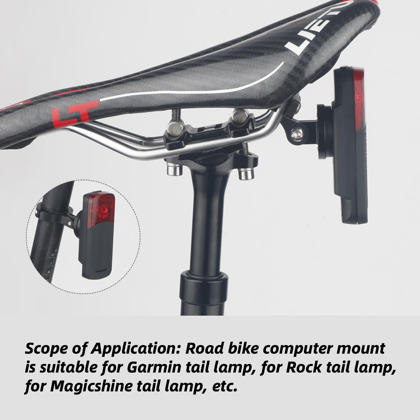 OUKENS Pièces de Roue Support Compteur Vélo Garmin