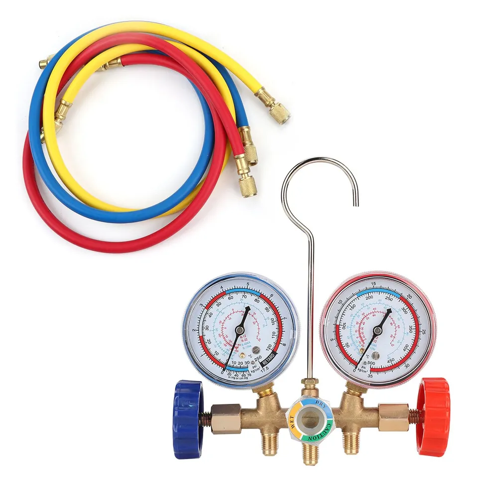 OUKENS Manifold clim auto R12 R22 R502 3 tuyaux
