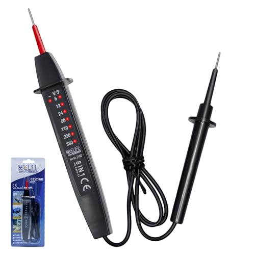 CCLIFE Test Tools testeur tension 6-380V LED sans pile