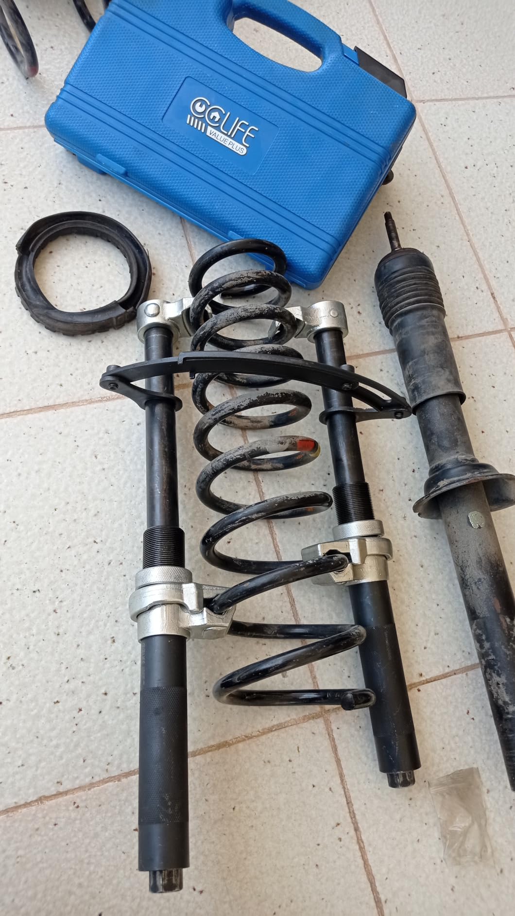 CCLIFE Spring Compressor compresseur ressort 1,2T 280mm