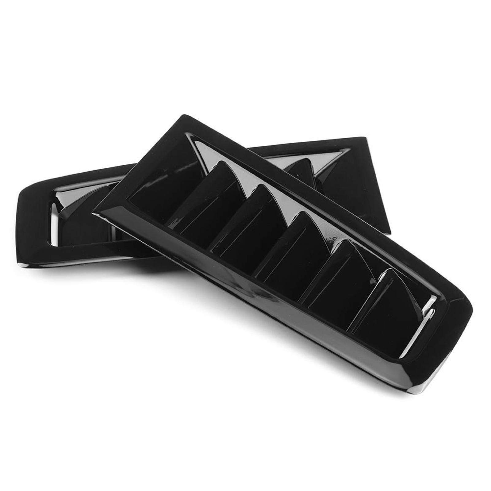 OUKENS Modification Évent Capot Focus RS MK2 Noir Brillant Paire