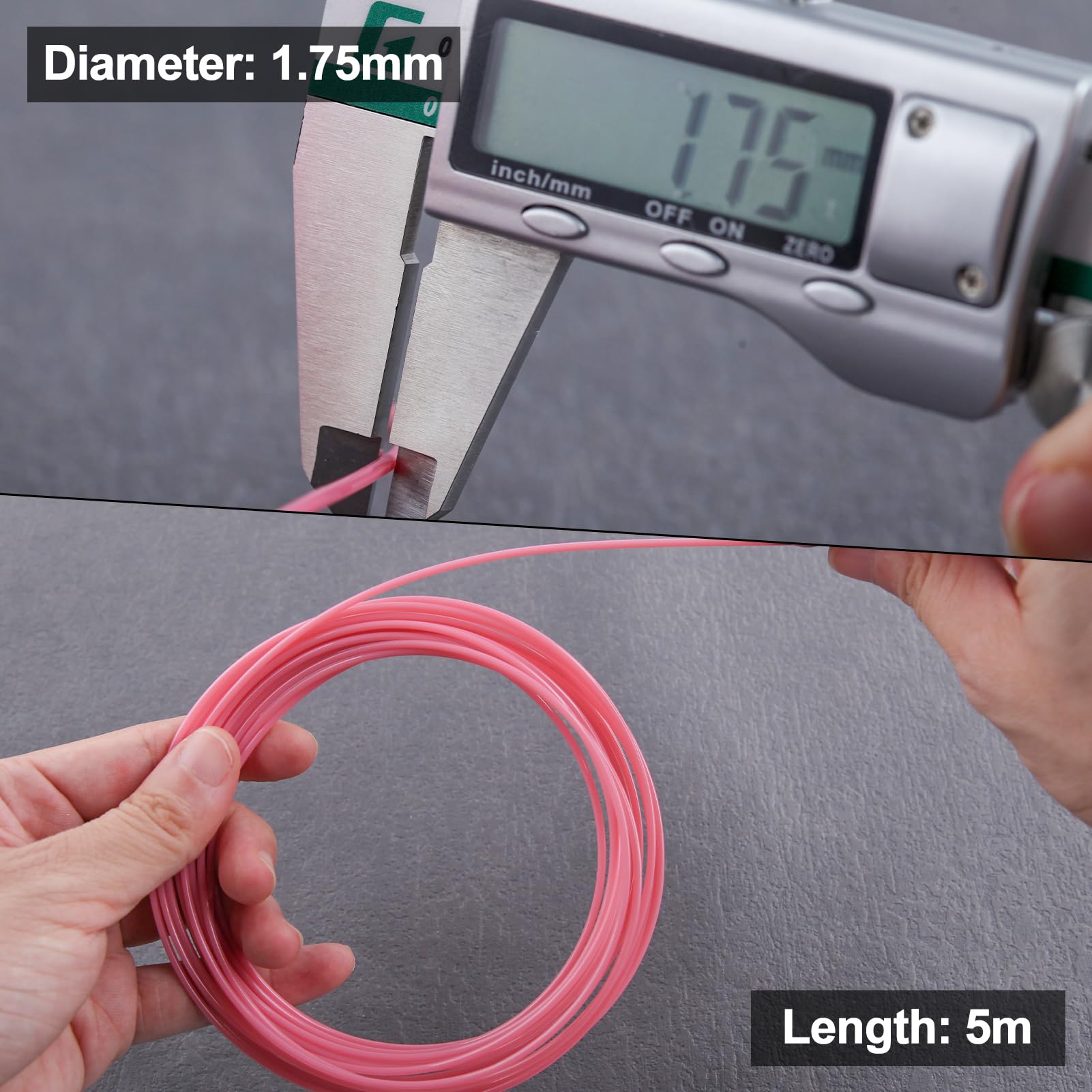 LEONTOOL Vis et Écrous filament PLA 1,75mm 20 couleurs 100m