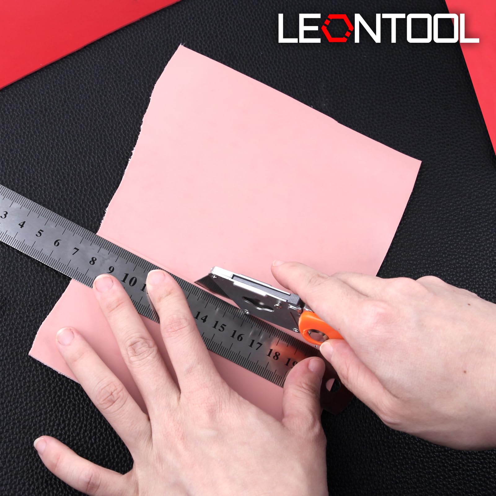 LEONTOOL Lames Cutter Utilitaire Lot de 100 Acier Carbone