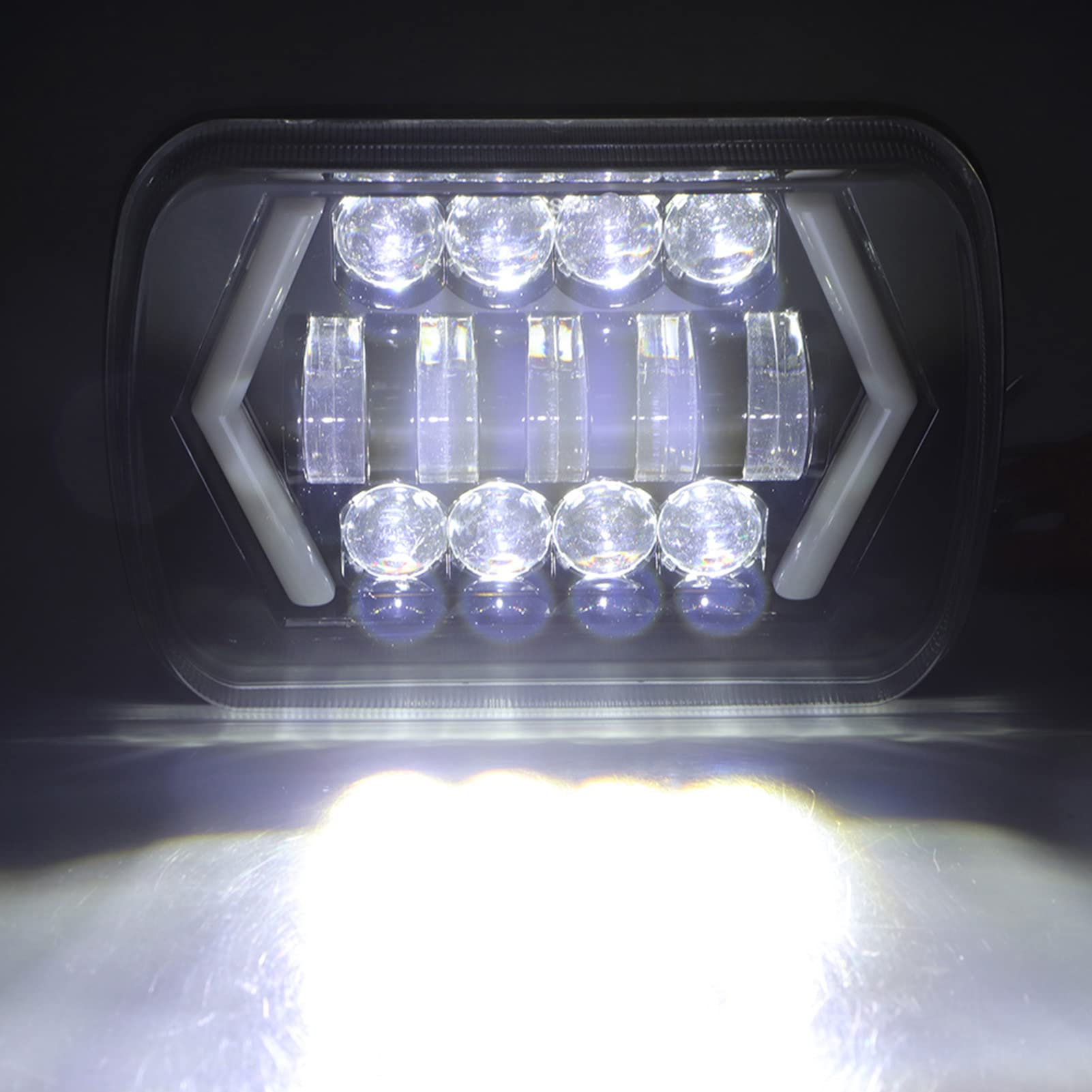 OUKENS Électronique automobile phare LED 5x7 pouces H6054 IP67