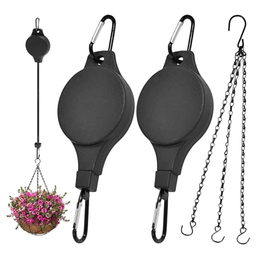 LEONTOOL Outils de Jardinage Poulie Plante Rétractable Lot 2