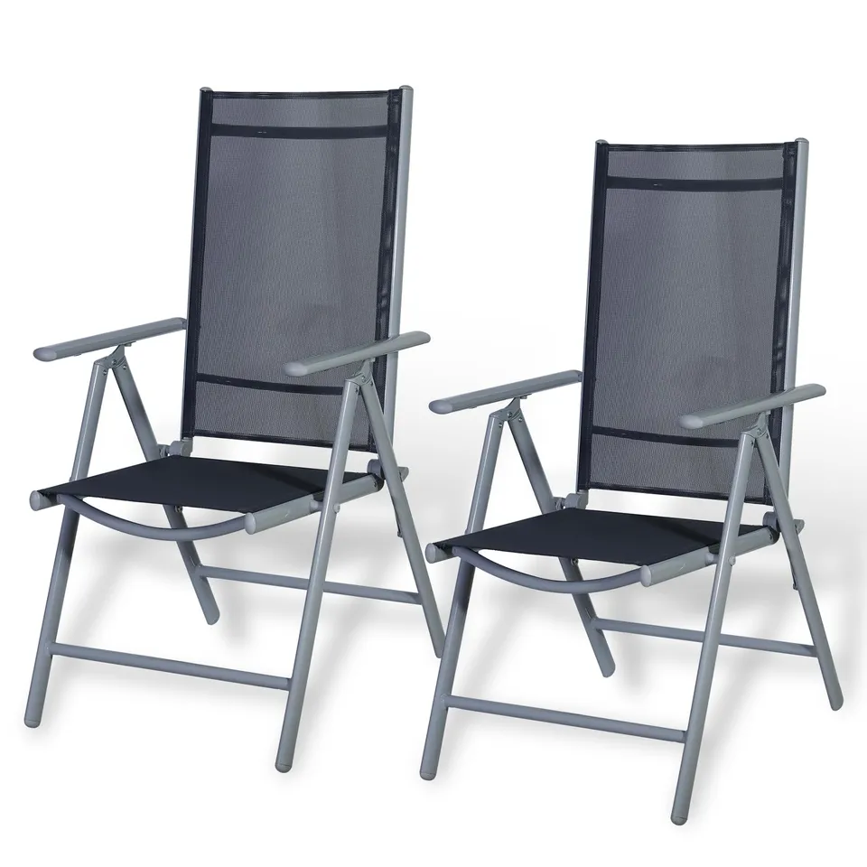 CCLIFE DIY Tools chaise jardin pliante 7 positions Teslin 150 kg