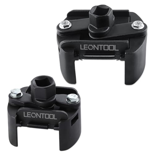 LEONTOOL Clé filtre à huile réglable lot de 2 douilles