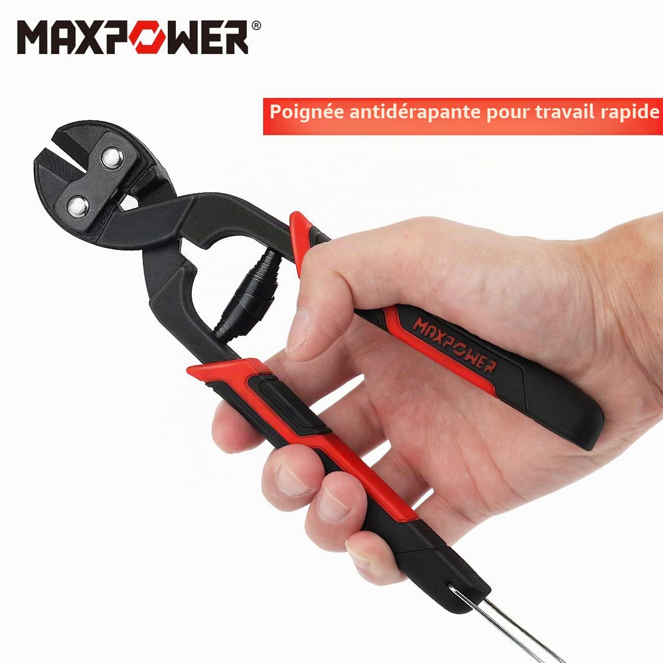 MaxPower Outils de coupe coupe-boulons 8 in 216 mm 4 mm