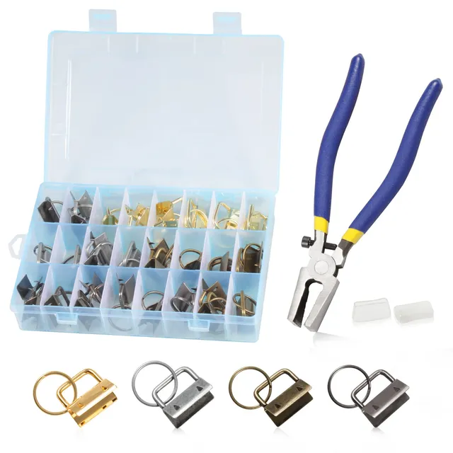 LEONTOOL Pinces porte-clés 2,5cm lot 32 avec pince