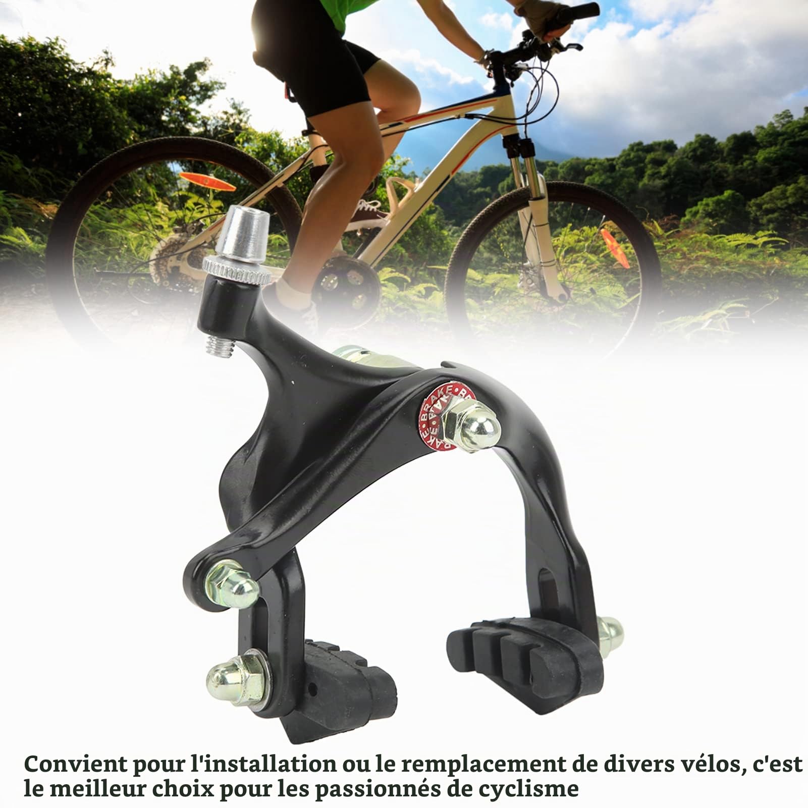 OUKENS Étrier Frein Vélo Route Avant Alu 67mm