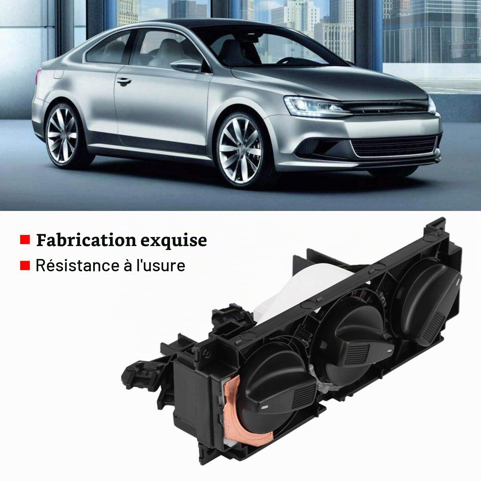 OUKENS Pièces auto interrupteur chauffage 1H0820045D Golf