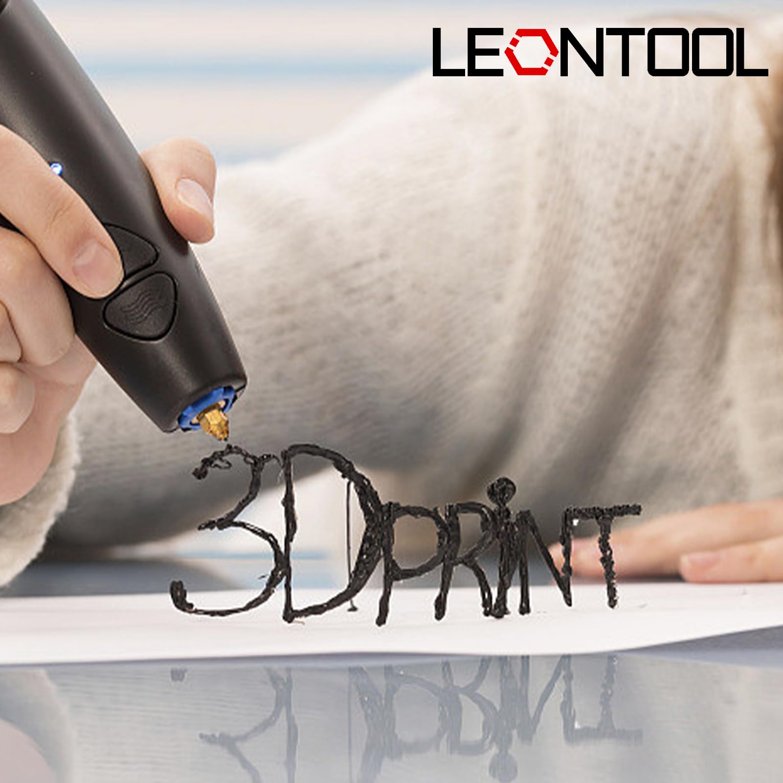LEONTOOL Vis et Écrous filament PLA 1,75mm 20 couleurs 100m