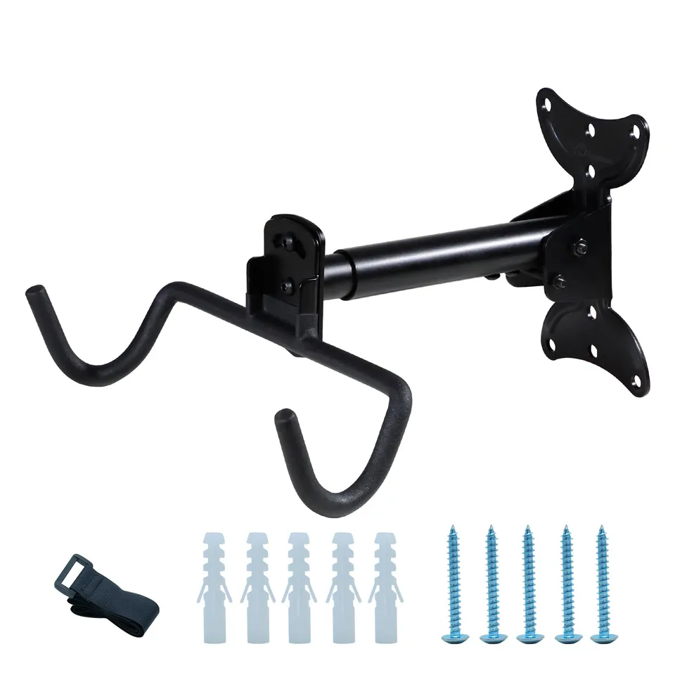 CCLIFE DIY Tools support vélo mural pliable 35 kg pivotant