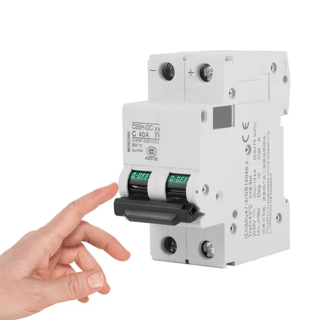 Jadeshay Installation Électrique Disjoncteur DC 2P 40A 250V