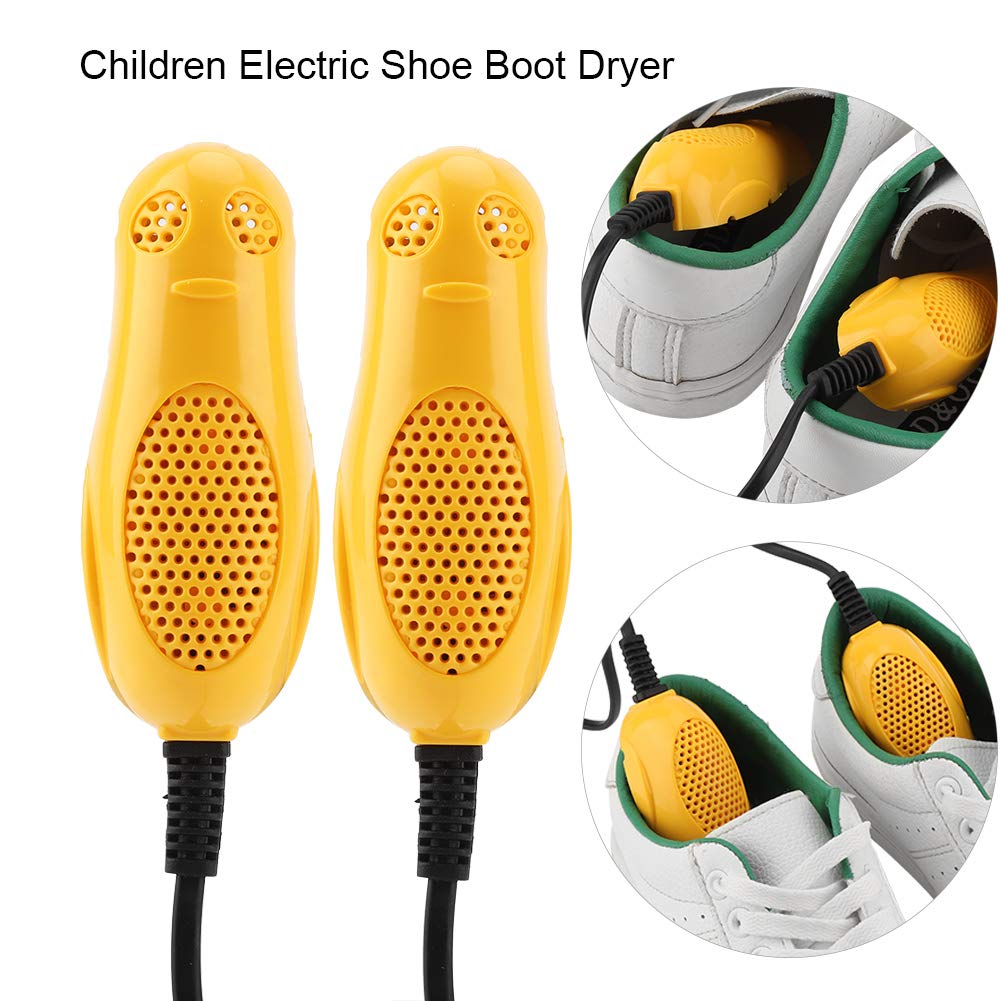 OUKENS Cuisine et maison sèche-chaussures électrique jaune 10W