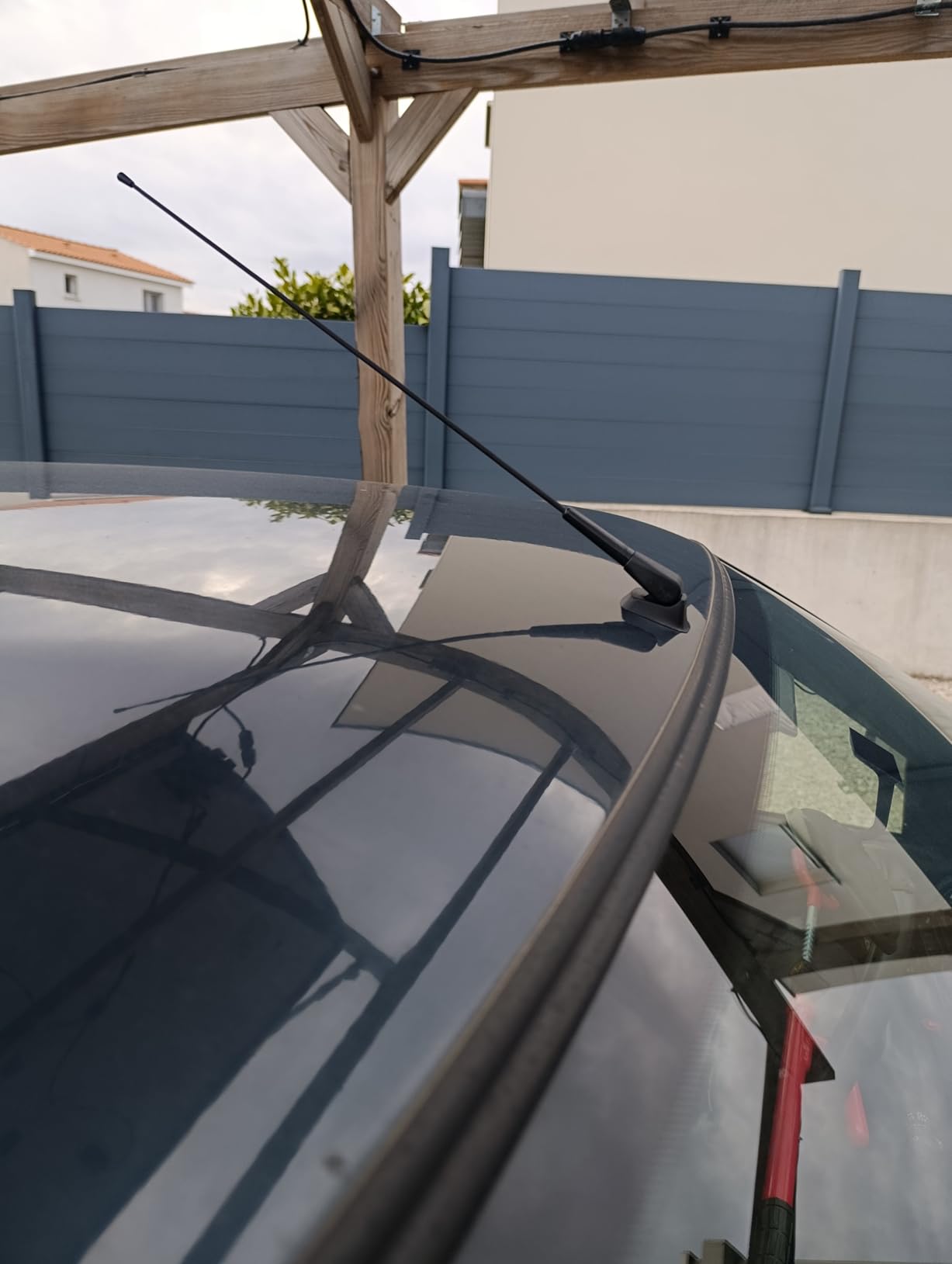 OUKENS Antenne voiture caoutchouc Peugeot AM FM toit