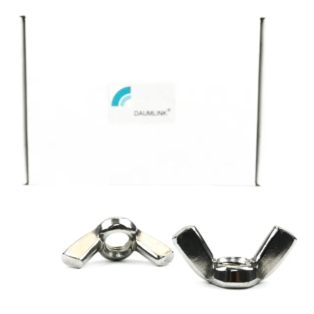 DAUMLINK Écrous Écrou papillon M12 inox 25 pcs sans outil
