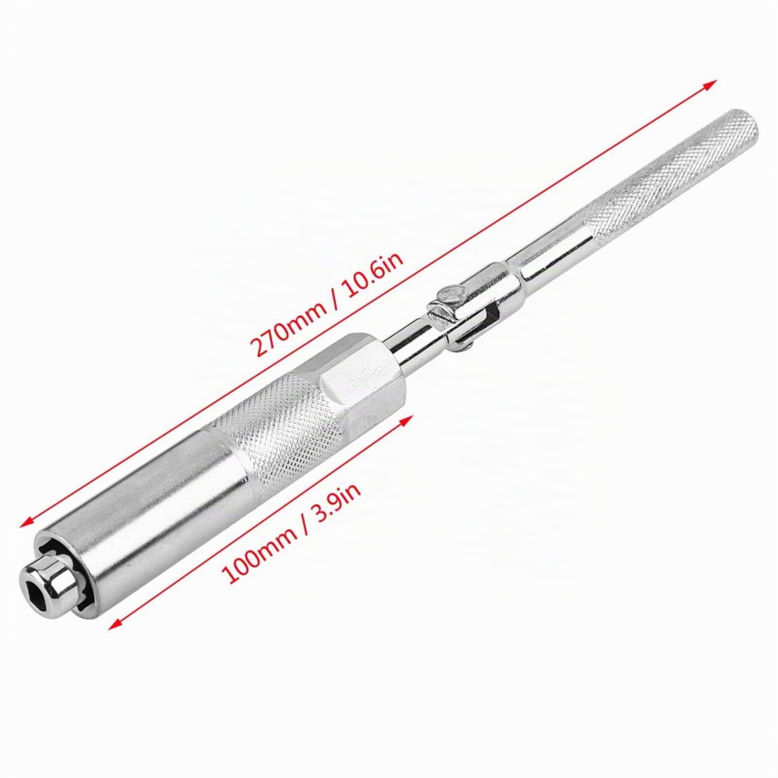 OUKENS clé amortisseur arrière douille 17 mm 270 mm Cr-V