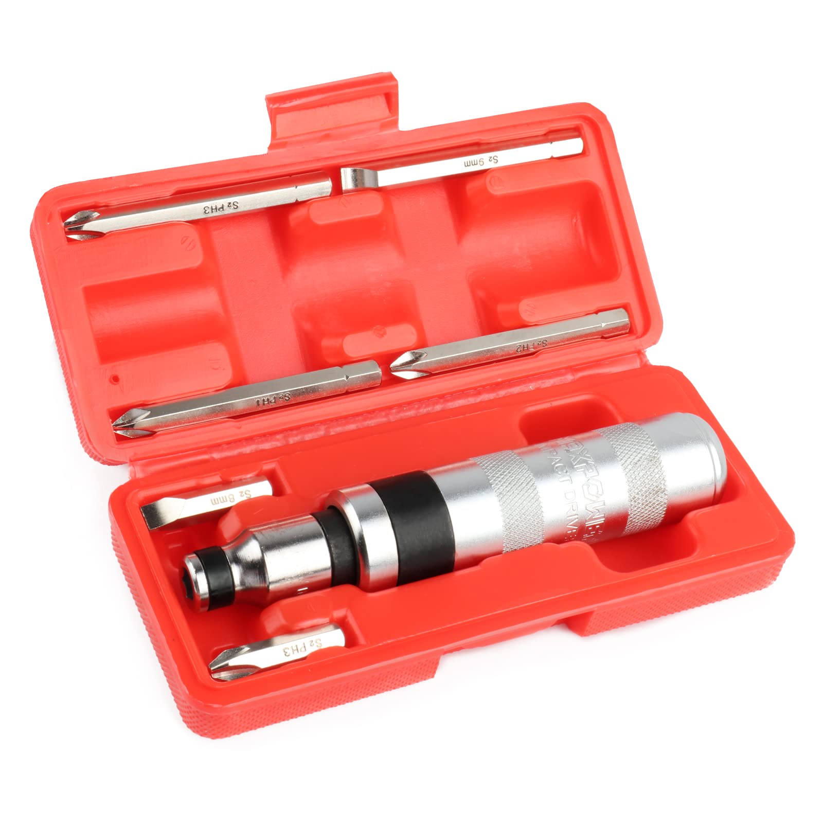 MaxPower Outils de frappe tournevis à frapper 8 pcs 1/2"