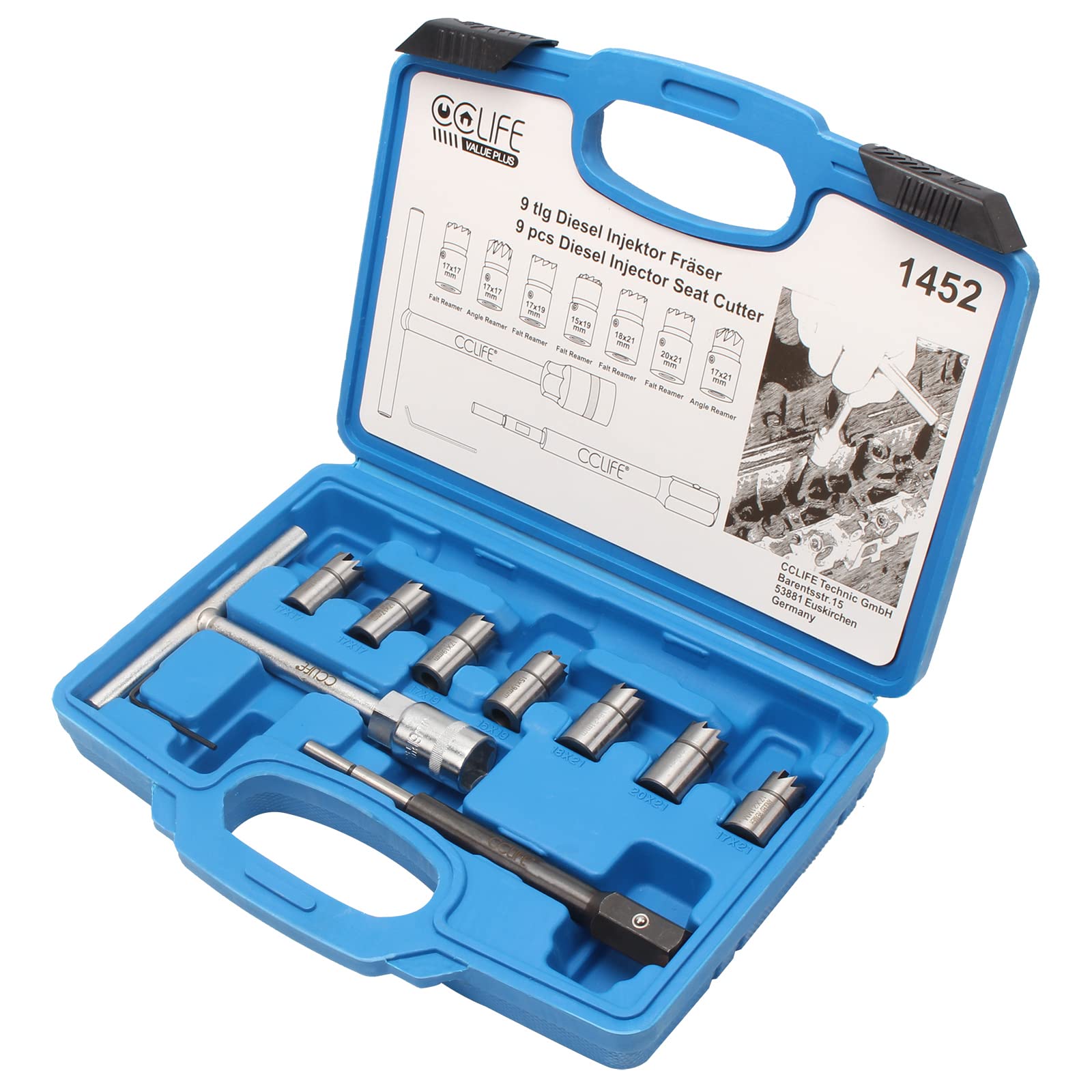 CCLife Injector fraises injecteurs diesel 10 pièces CDI