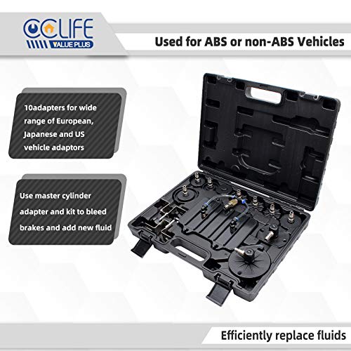 CCLIFE Brake System Tools Purgeur Frein Pneumatique 5 L