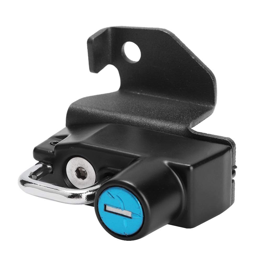 OUKENS Serrure casque moto alu noir Kawasaki Vulcan S