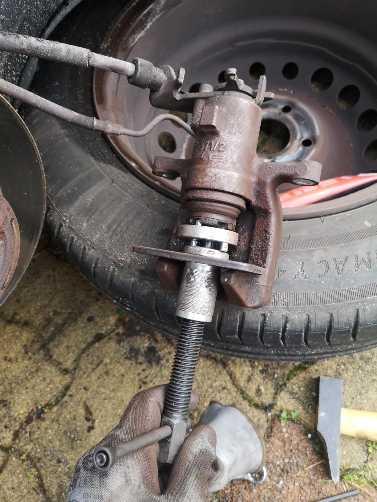 CCLIFE Brake System Tools repousse-piston frein arrière universel