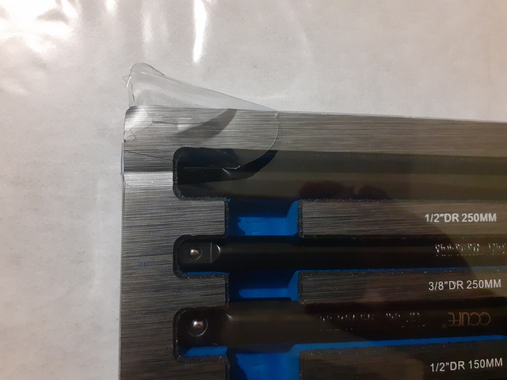 CCLIFE Socket and Bit Sets rallonge douille 18 pièces 1/4-1/2"