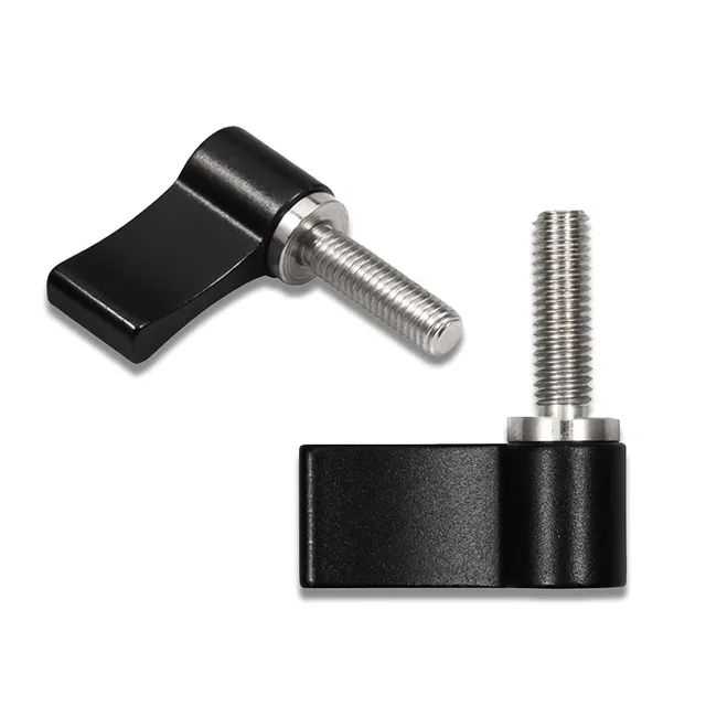 LEONTOOL Vis Écrous bouton M5 17 mm noir lot de 2