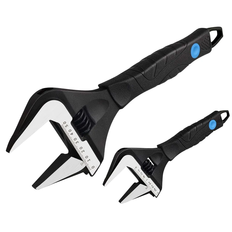 MaxPower Clé jeu 2 clés à molette 150+250mm 34/50mm