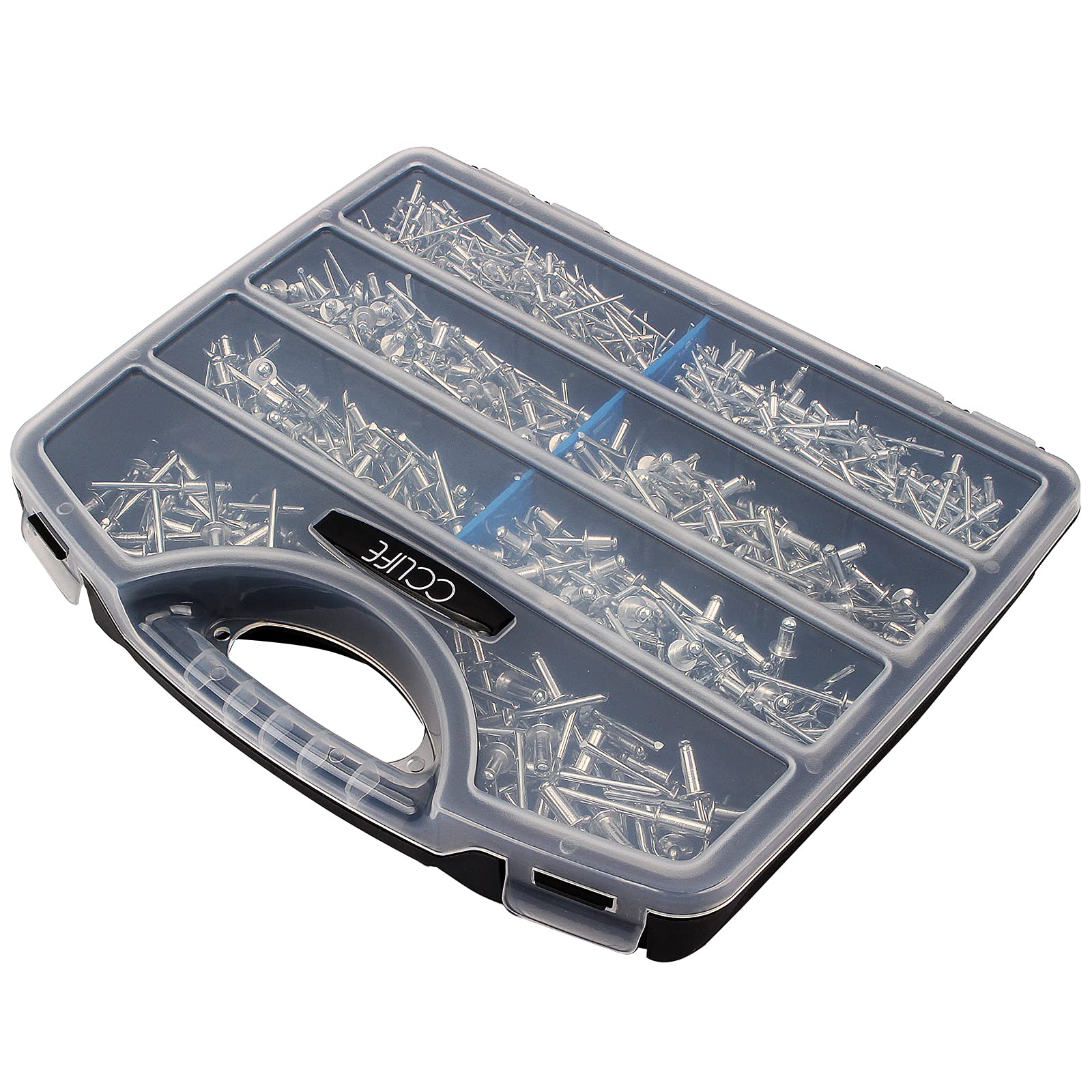 CCLIFE Rivet Guns boîte rivets aveugles alu 1000 pièces