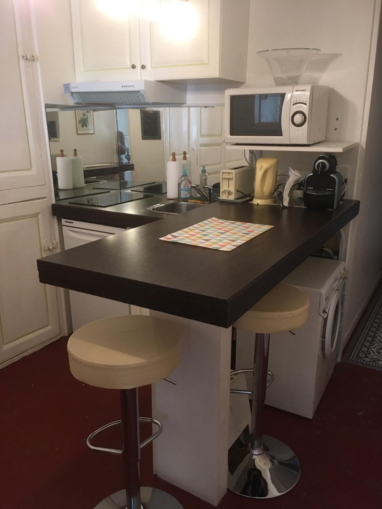 CCLIFE DIY Tools Tabouret Bar Noir Pivotant Lot 2 Simili
