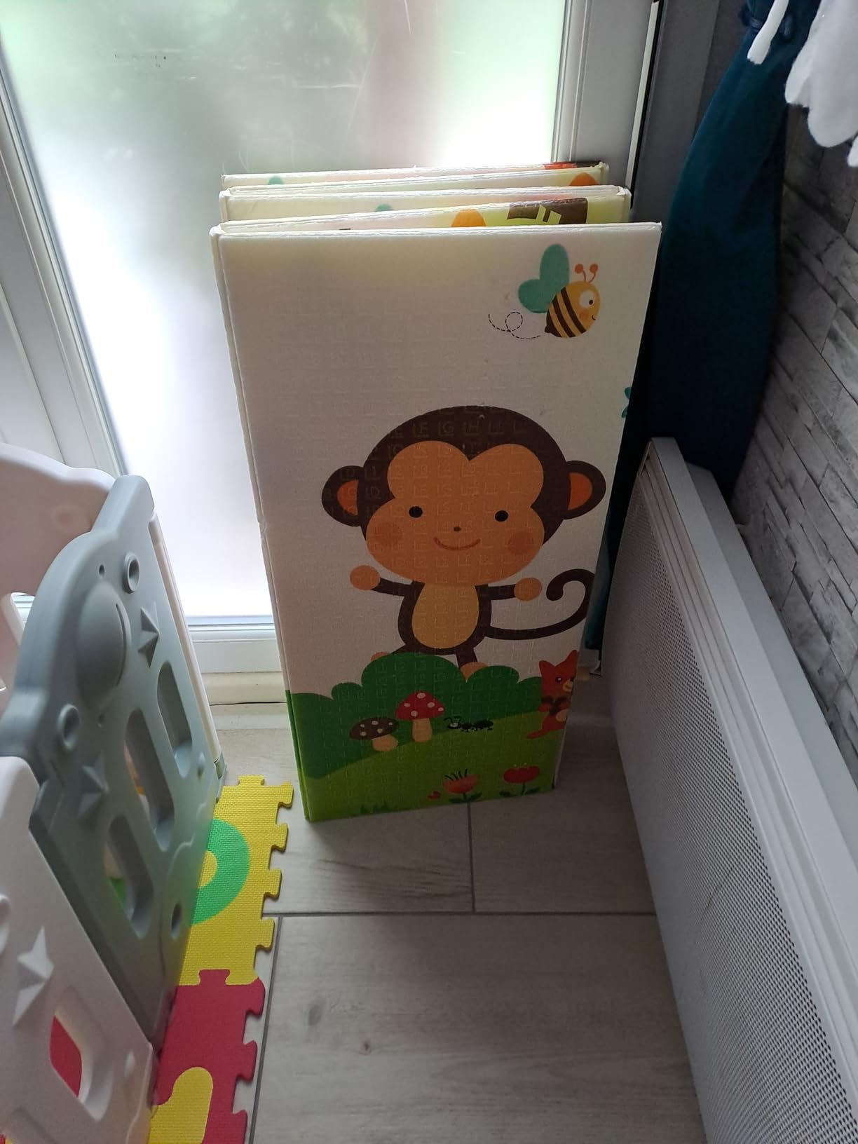 CCLIFE Baby & Kids tapis jeux 196x175 chiffres girafes