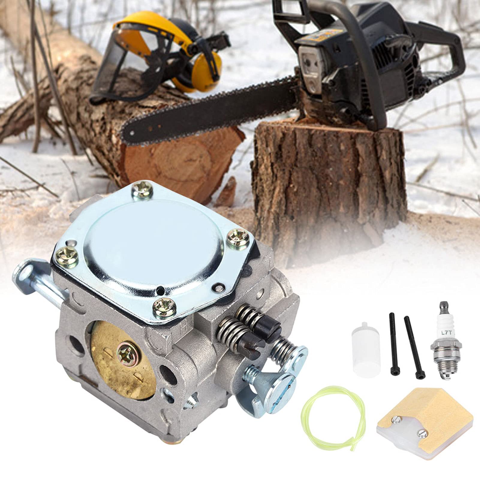 OUKENS Kit Carburateur Jonsered 625 630 Tronçonneuse