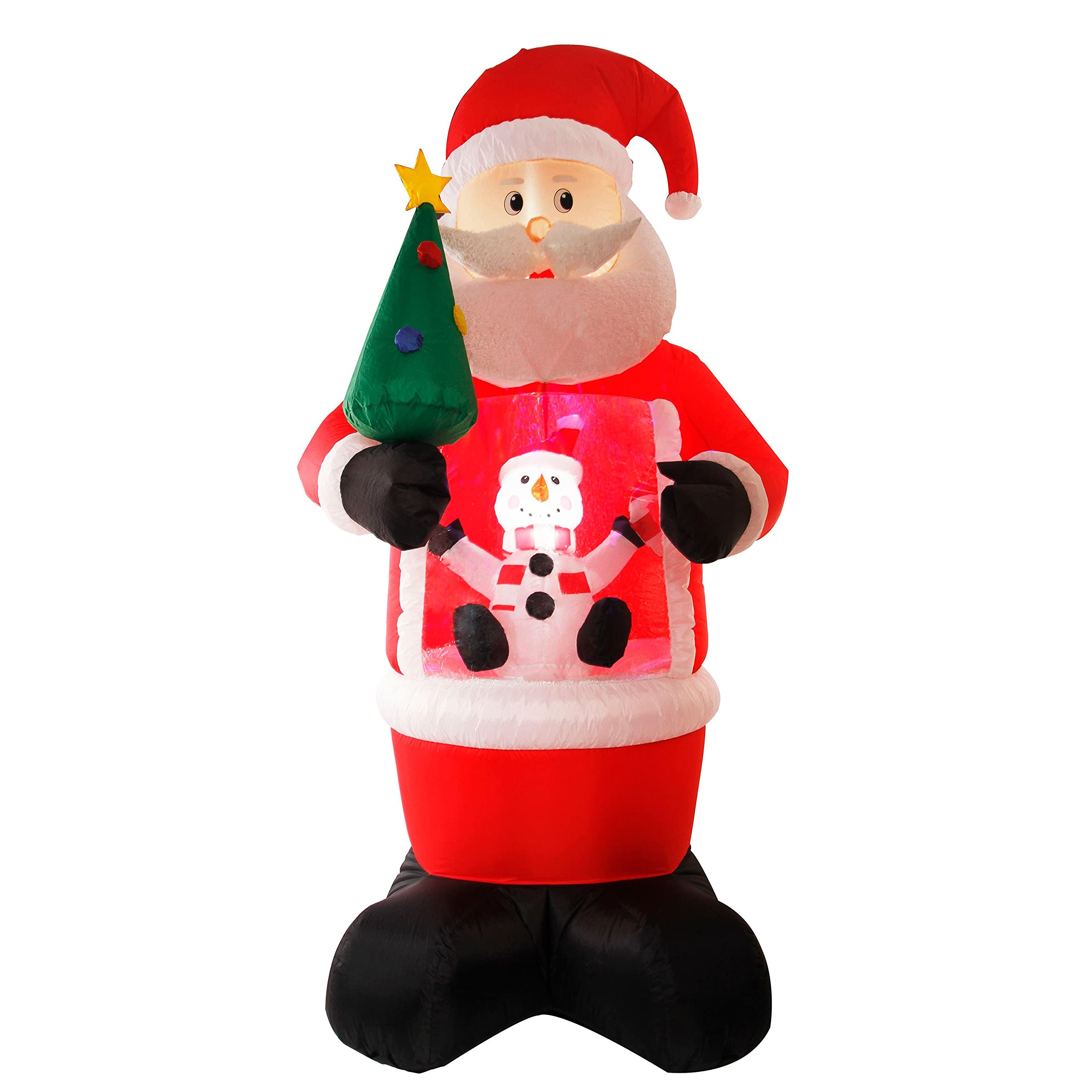 CCLIFE DIY Tools Bonhomme de Neige Gonflable LED 150 cm