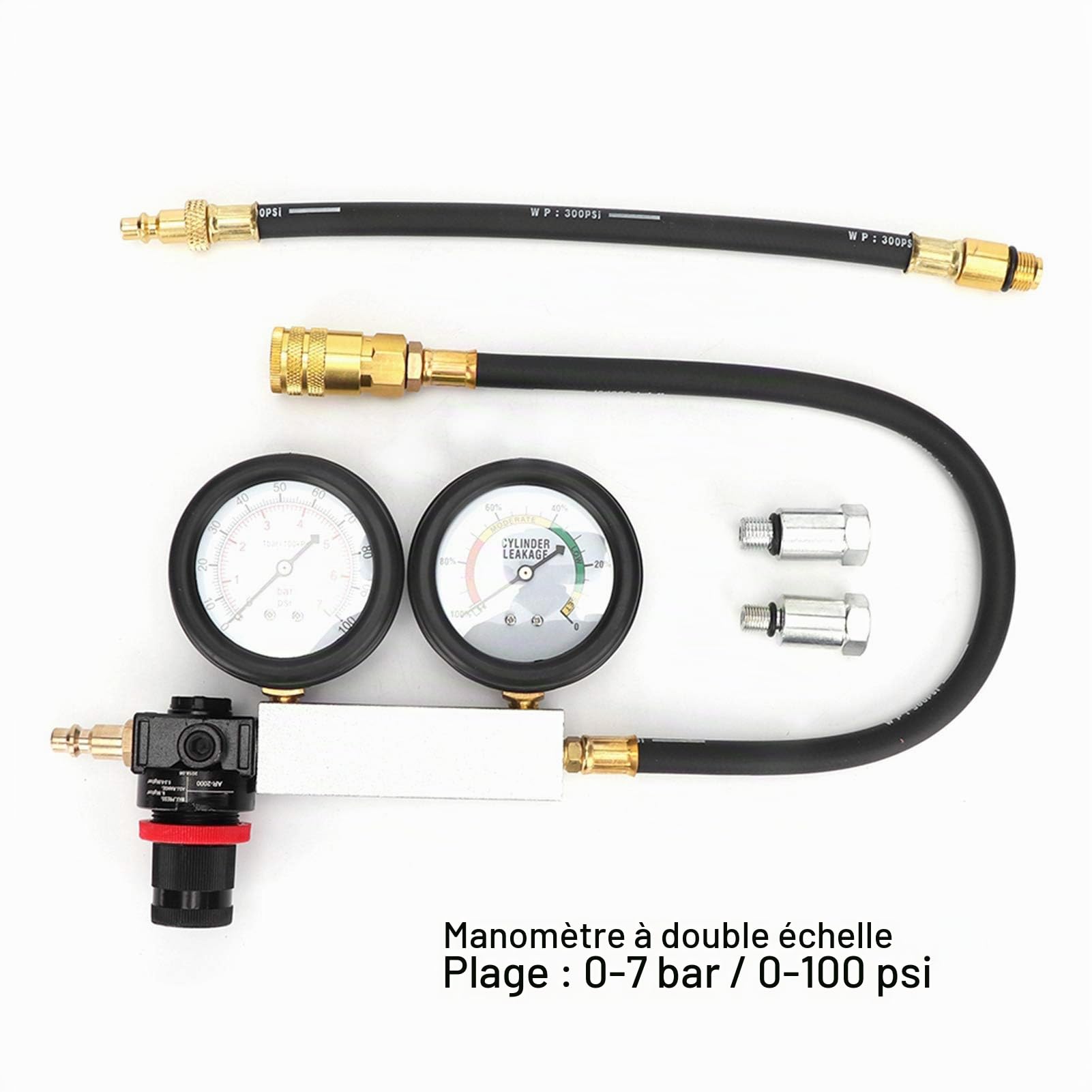 OUKENS Entretien testeur compression cylindre 0-7 bar