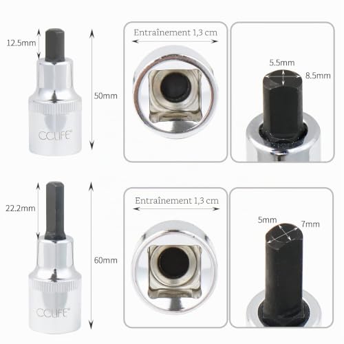 CCLIFE Spring Compressor écarteur jambe force 1/2 lot 2 acier