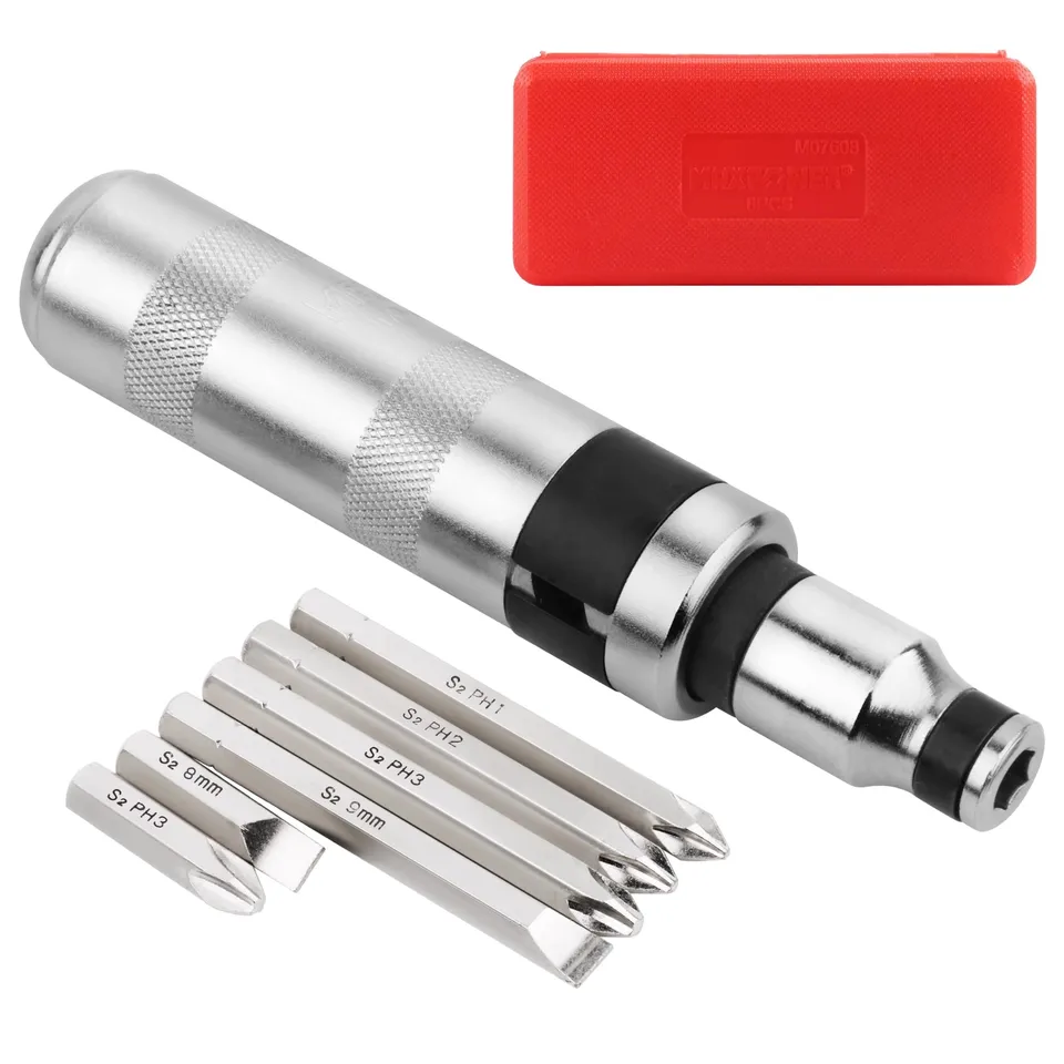 MaxPower Outils de frappe tournevis à frapper 8 pcs 1/2"