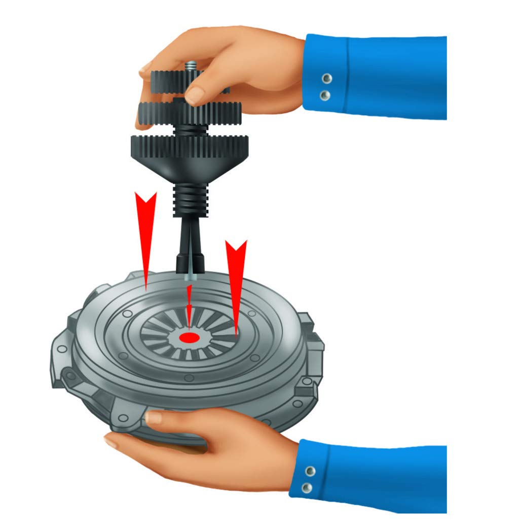 CCLIFE Clutch Tools centreur embrayage universel 15-28 mm