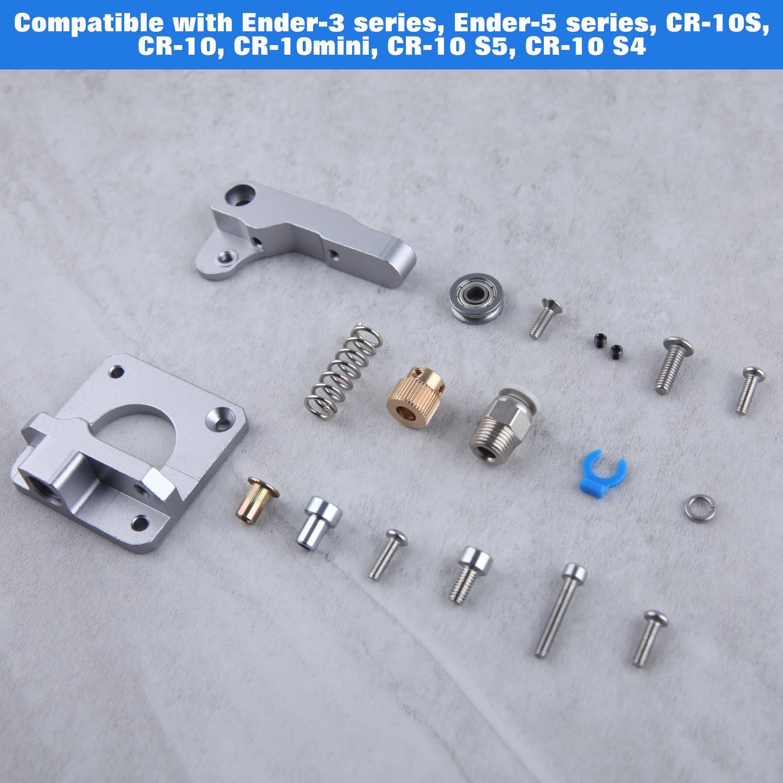 LEONTOOL Extrudeuse alu Ender 3 extrudeur 1,75 mm métal