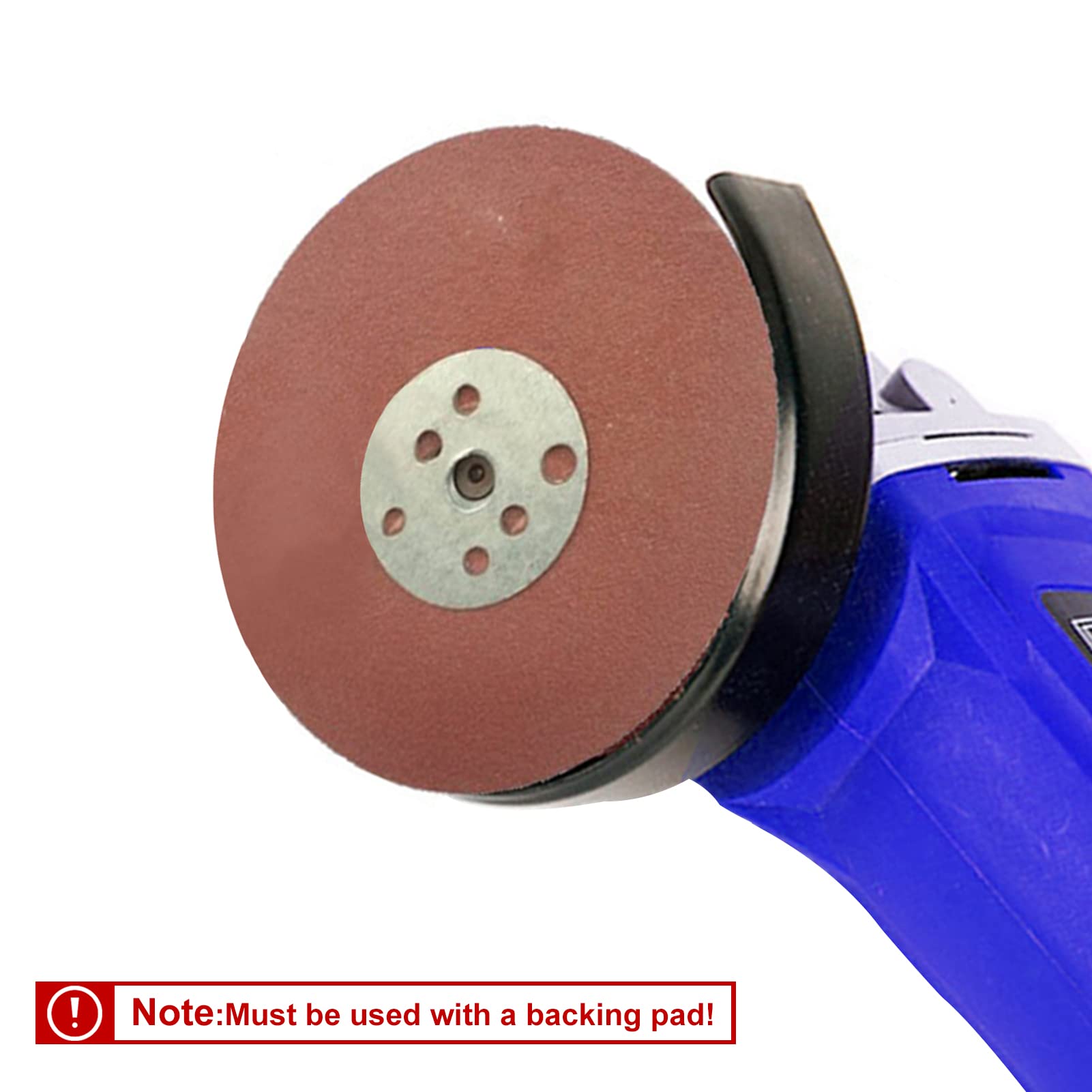 LEONTOOL Disques ponçage fibre 102 mm grain 40 lot 25