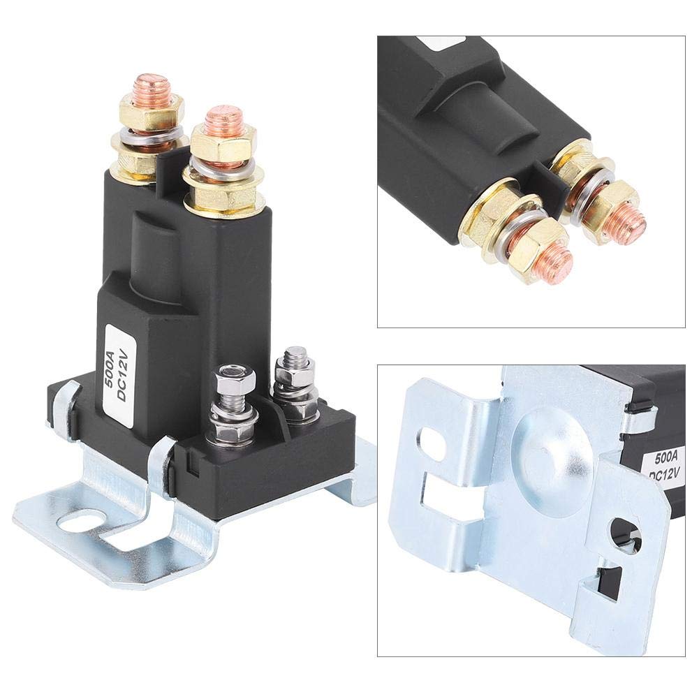 OUKENS Relais Démarrage 12V 500A Interrupteur Batterie Camion